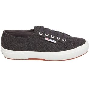 Superga 2750 Wool Blend Sneakers - Grey White NEW NO BOX W7.5